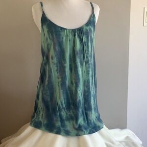 Dalia Tie-dye Boho Loose-Fit Tank, Large, NWT
